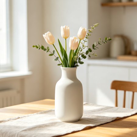 Nordic Style Ceramic Floral Display Vase